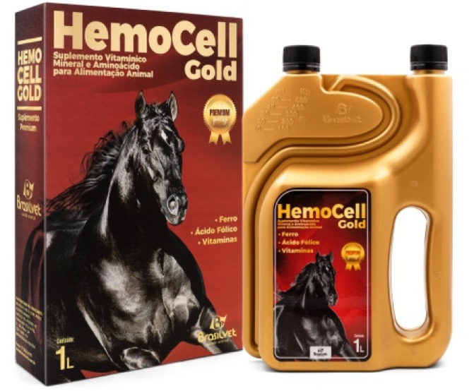 HEMO CELL GOLD para Equinos